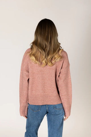 Timmy Crewneck Sweater in Clay