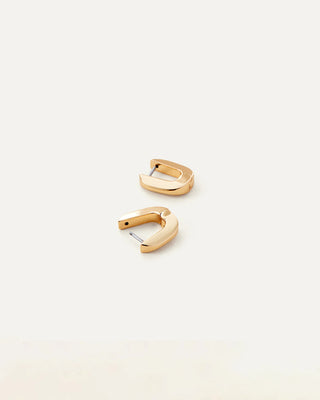 Teeni Toni Huggie Earrings - Gold