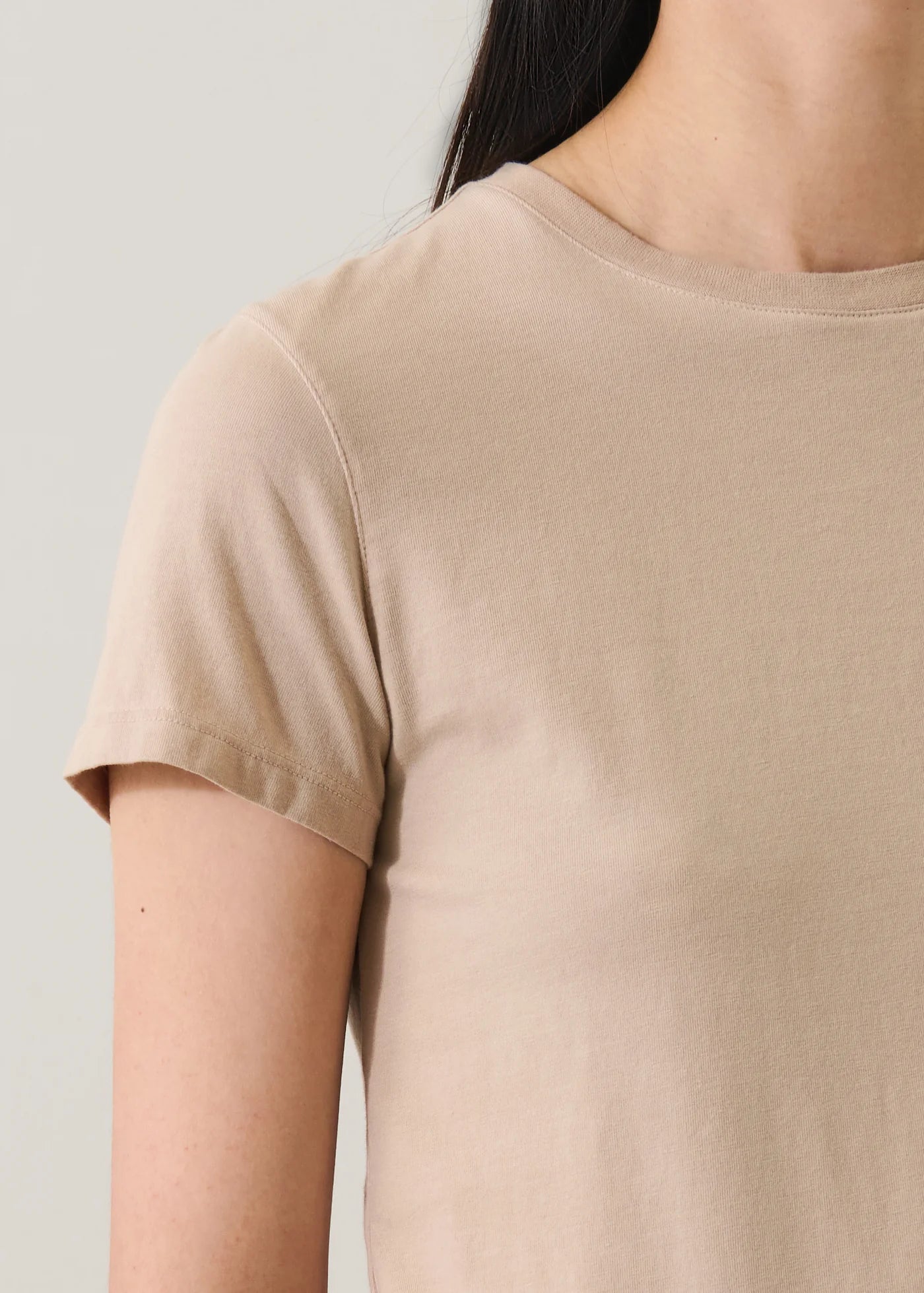 Sublime Reactive Pima Cotton Stretch Tee in Calico