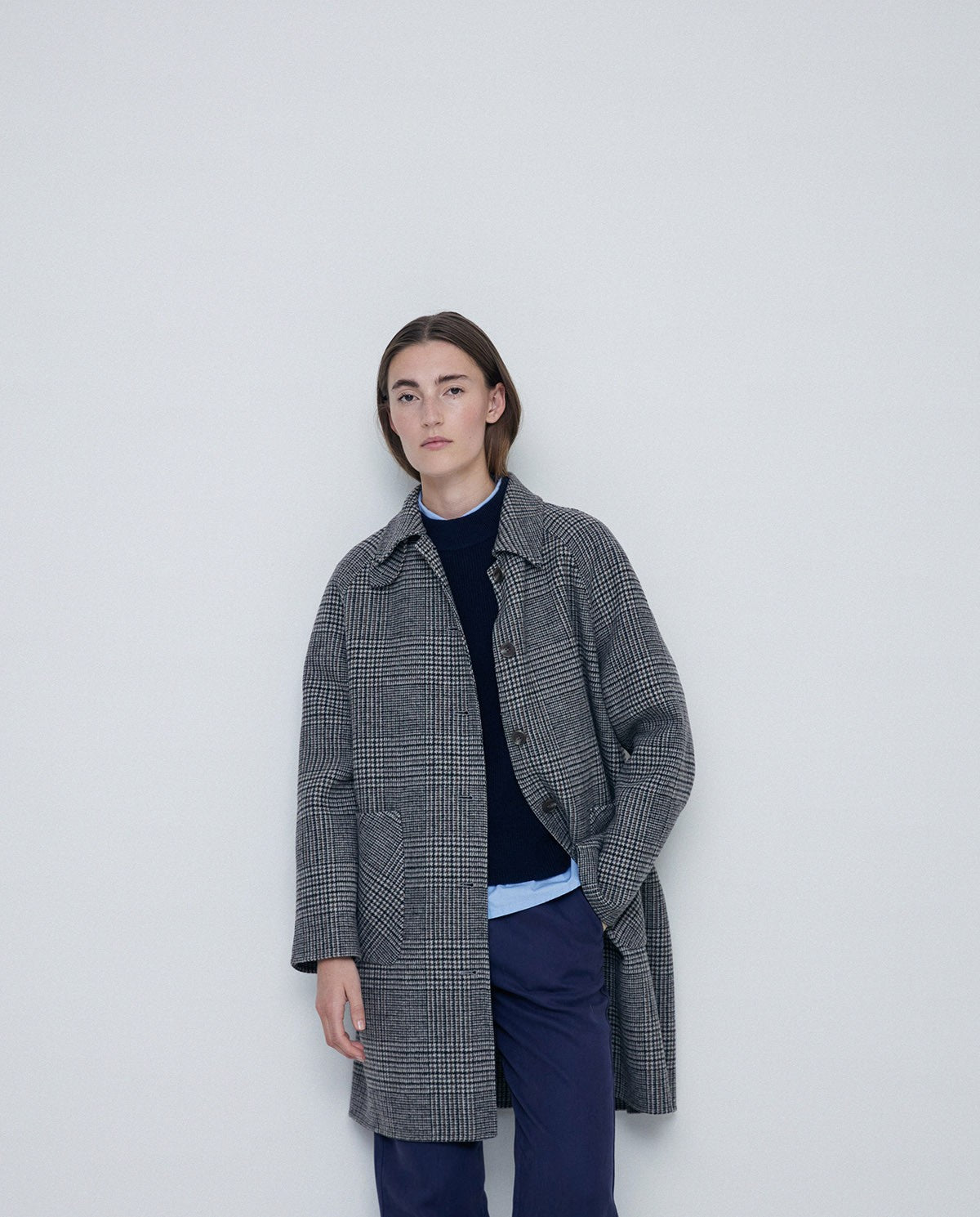 Plaid Handmade Coat