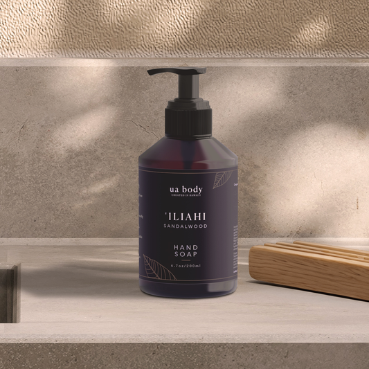 Iliahi Sandalwood Hand Soap: 6.7oz / 200ml