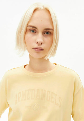 Giannaa College T-Shirt In Golden Hay