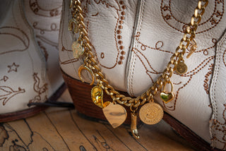 Boots 'n' Hearts Necklace