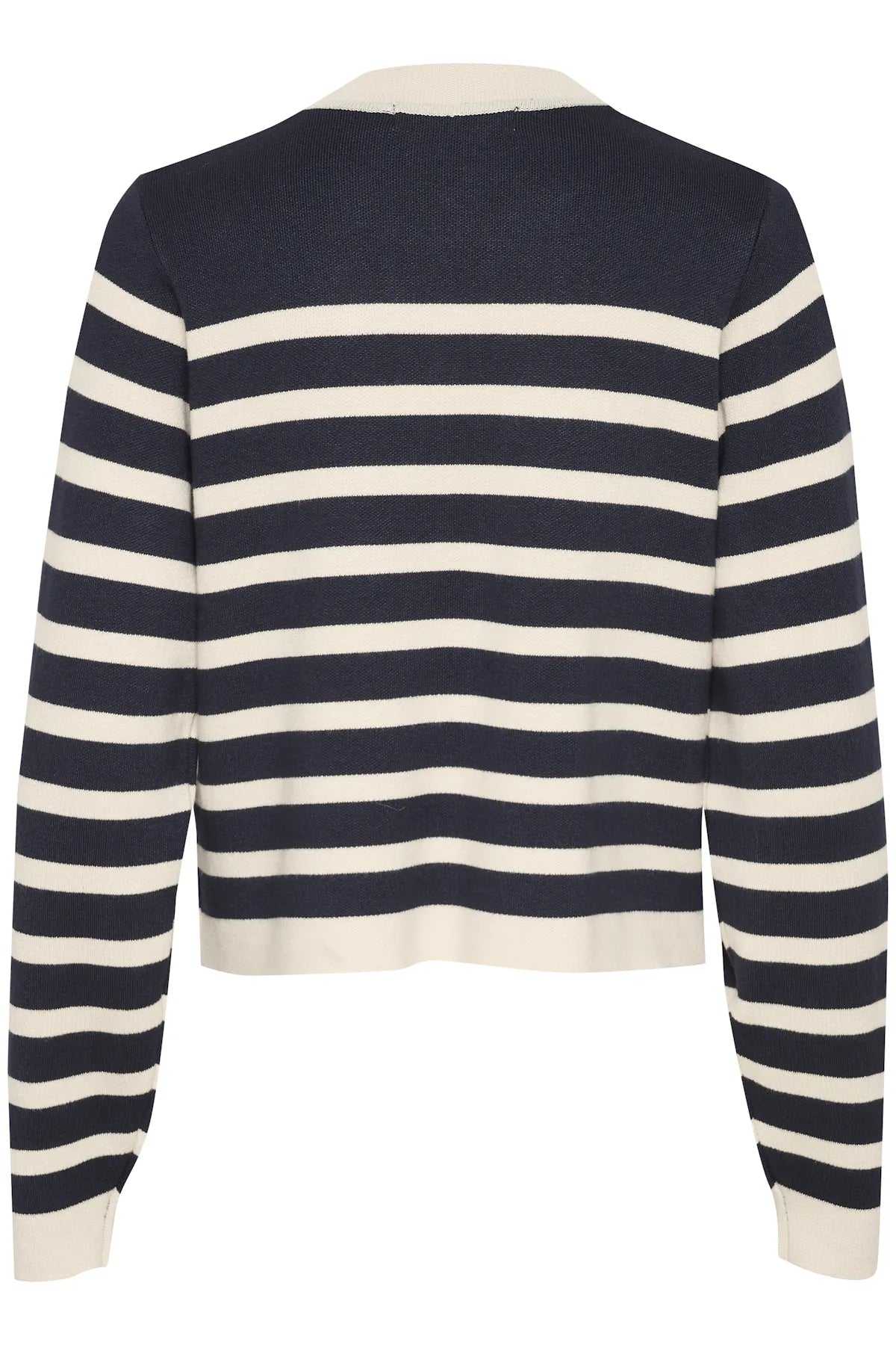 CUaio Annemarie Cardigan - Dress Blues/White