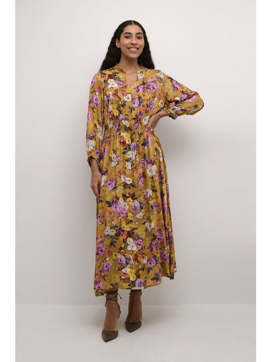 CUkimly Dittemarie Long Dress - Yellow