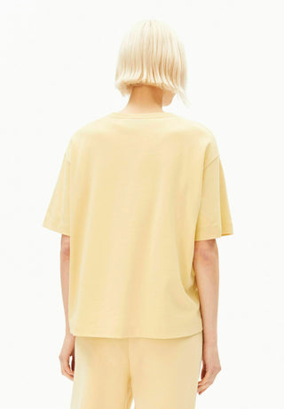 Giannaa College T-Shirt In Golden Hay