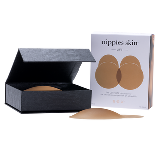 Nippies Skin Adhesive Nipple Covers with Lifting Tab: Caramel / Size 2