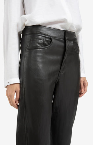 Faux Leather Trouser