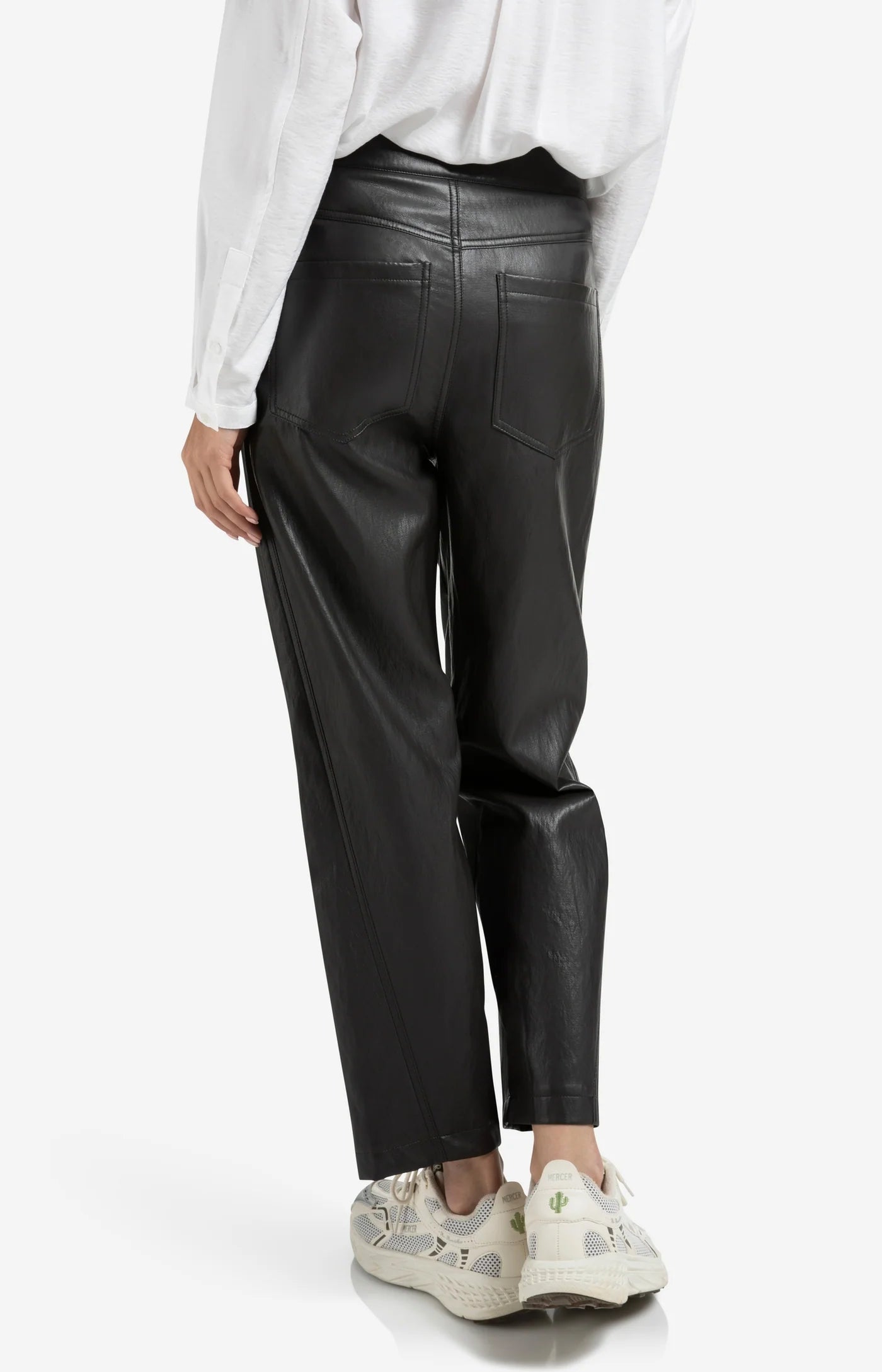 Faux Leather Trouser