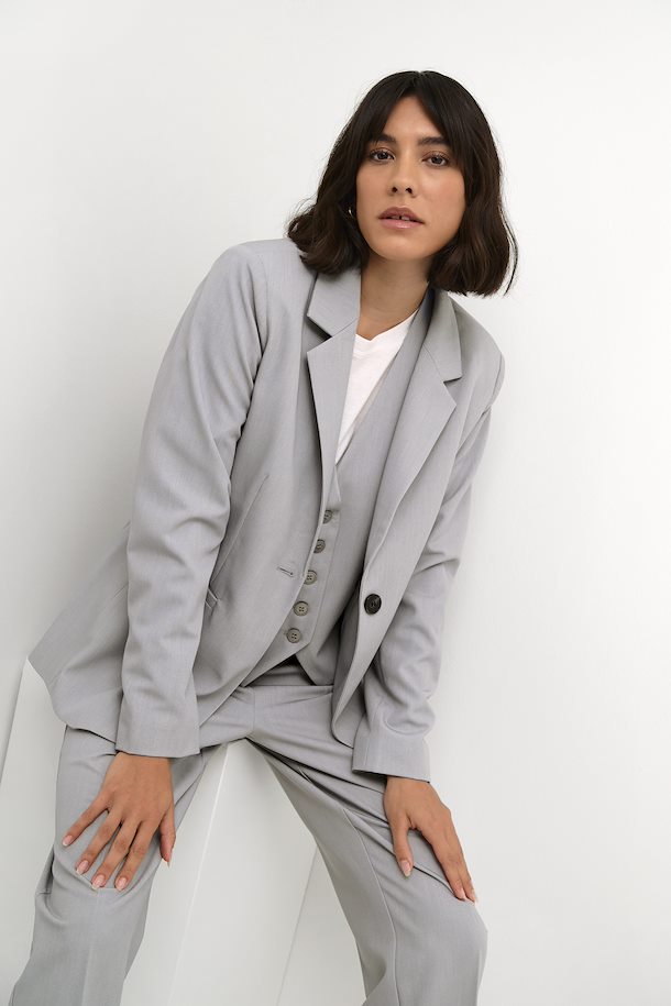 KASakura Blazer -Grey Melange