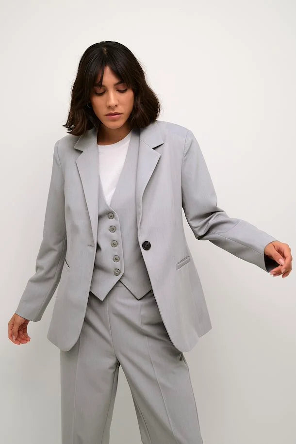 KASakura Blazer -Grey Melange