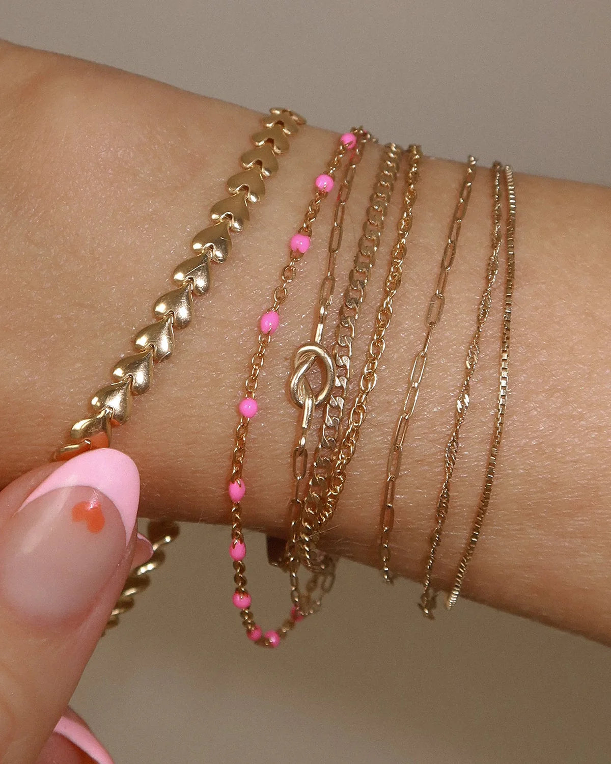 Herringheart Chain Bracelet