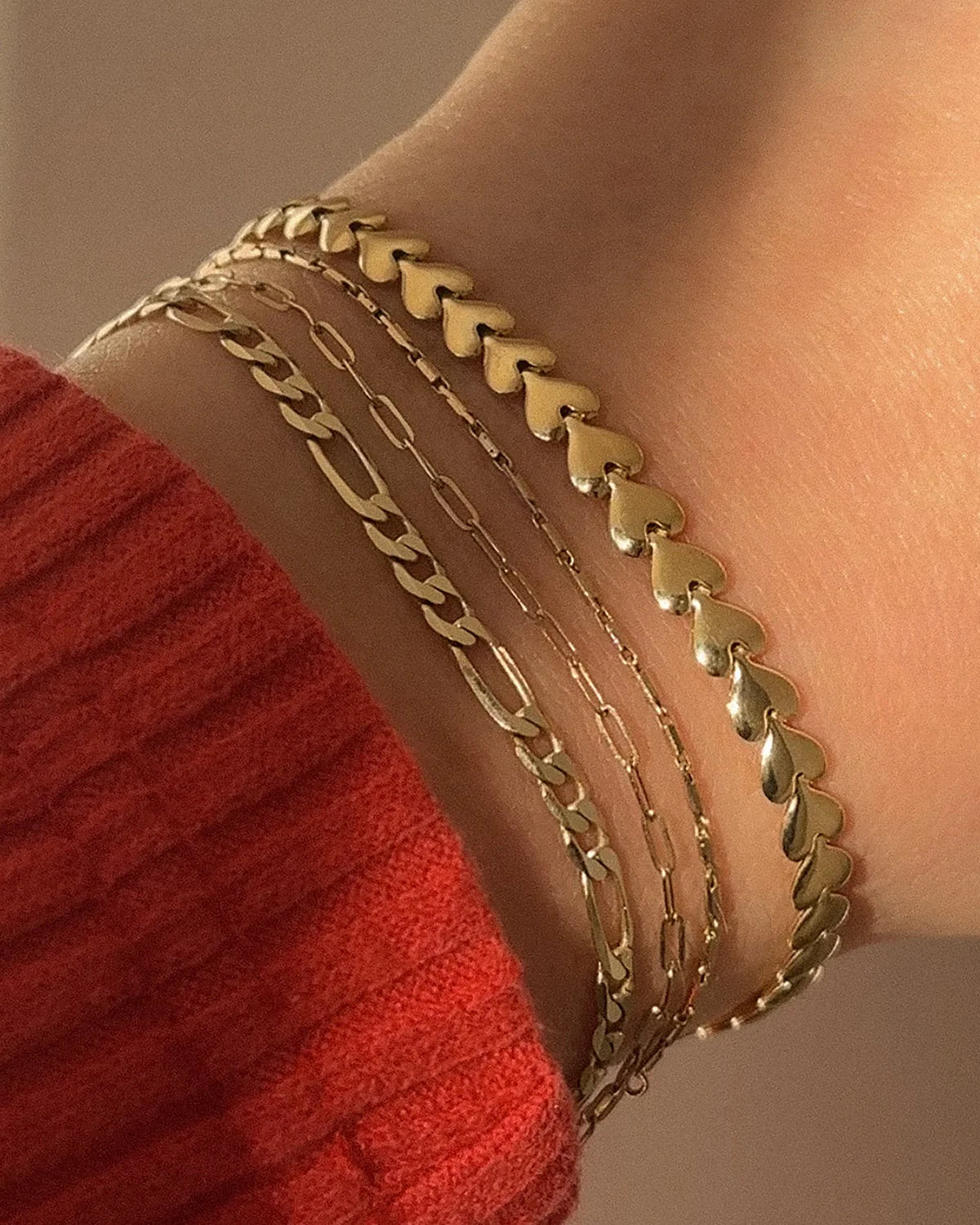 Herringheart Chain Bracelet