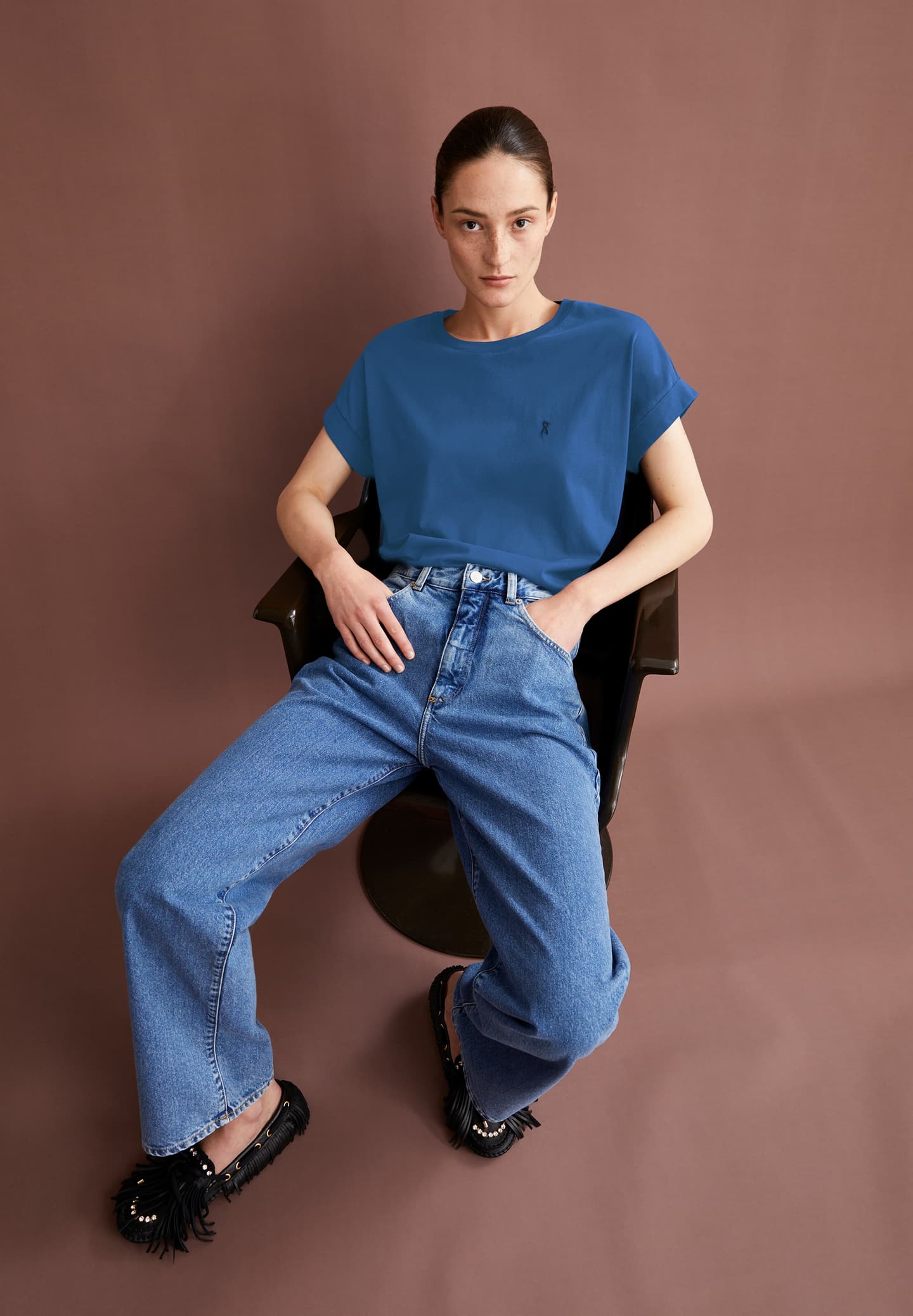 Idaara Shirt in Dark Morning