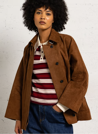 Dido Oversized Suede Jacket