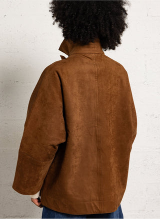 Dido Oversized Suede Jacket