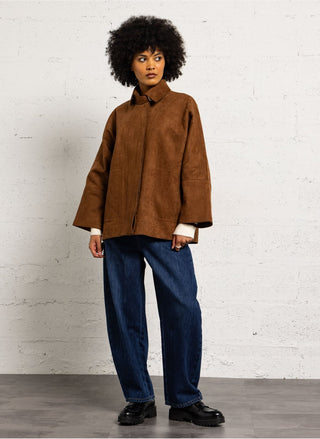 Dido Oversized Suede Jacket
