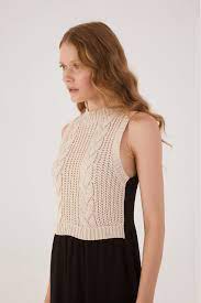 Knit Top Jersey Dress