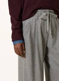 Addison Trouser in Stone Grey Melange