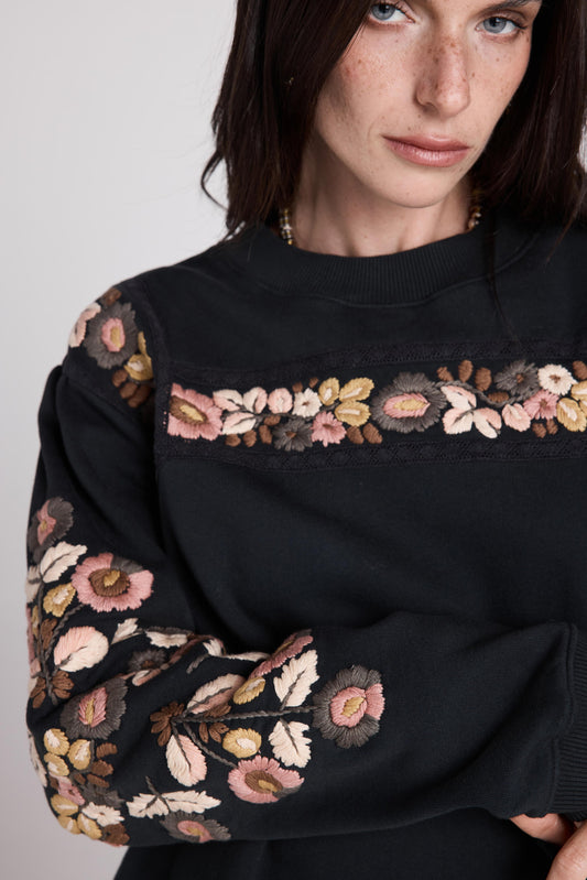 Istoire Sweatshirt in Anthracite