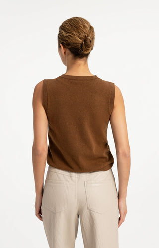 Knitted Spencer with Buttons