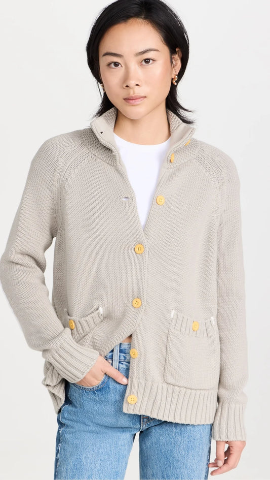 Joy Sweater Coat - Silver Fox