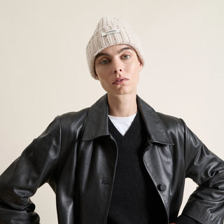 Logo Beanie Ivory