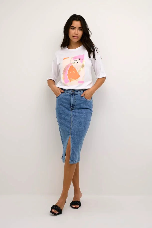 KAbarbeth Denim Skirt