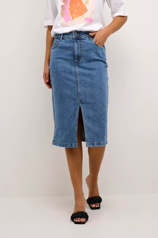 KAbarbeth Denim Skirt