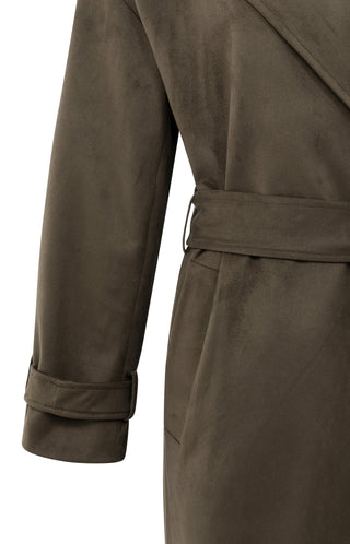 Long Suedine Coat