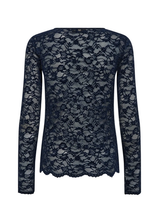 MMMiriel Velvet Lace Blouse