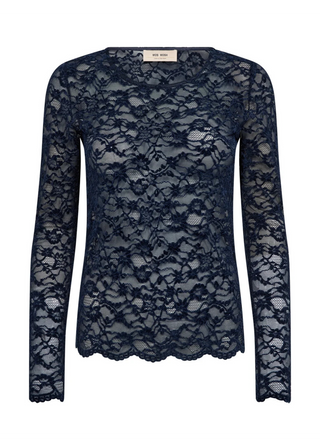 MMMiriel Velvet Lace Blouse