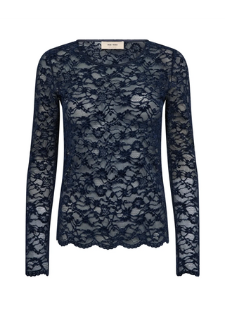 MMMiriel Velvet Lace Blouse
