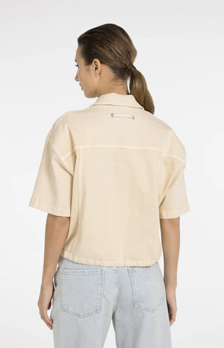 Colored Worker Denim Jacket