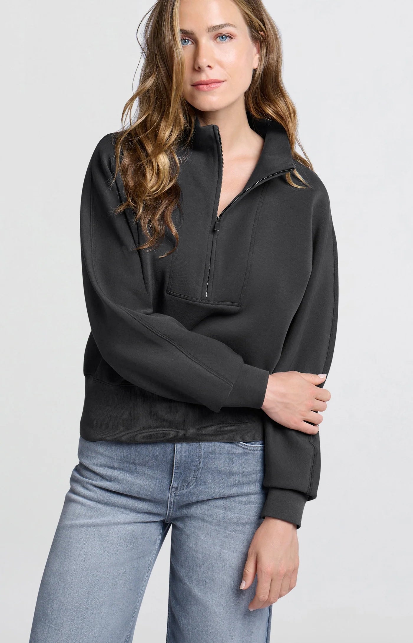 Sweatshirt with 1/4 Zip