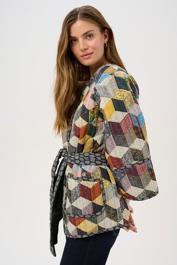 CUaysha Patchwork Mix Jacket