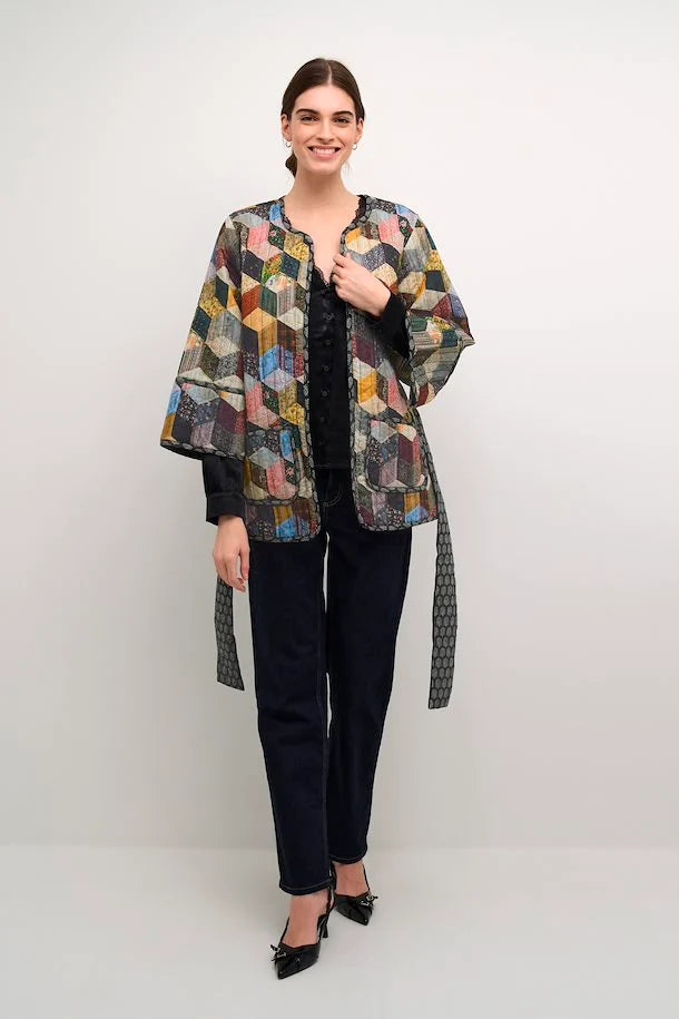 CUaysha Patchwork Mix Jacket