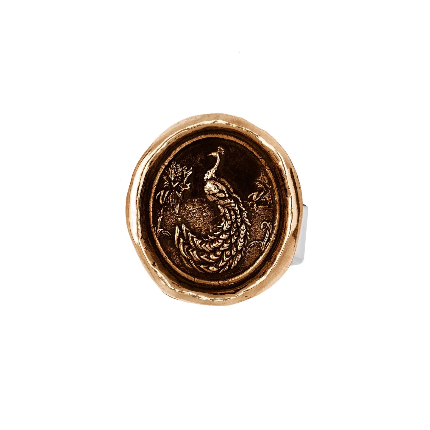 Peacock Talisman Ring