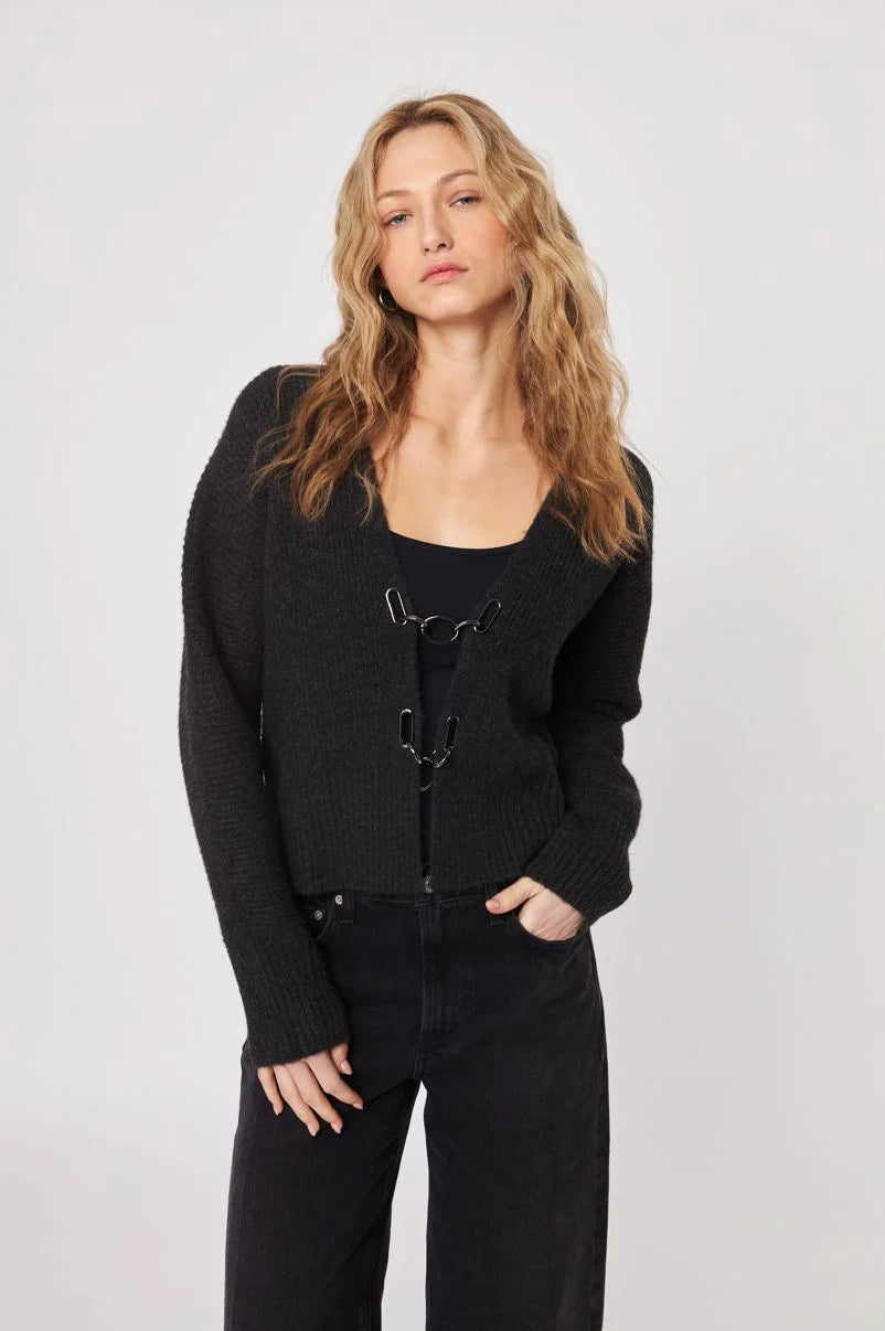 Sasha Cardigan in London Fog