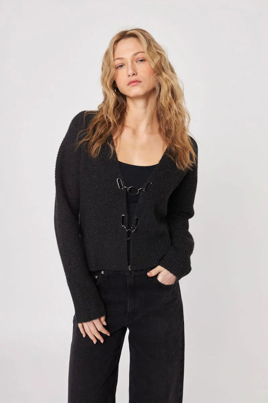 Sasha Cardigan in London Fog