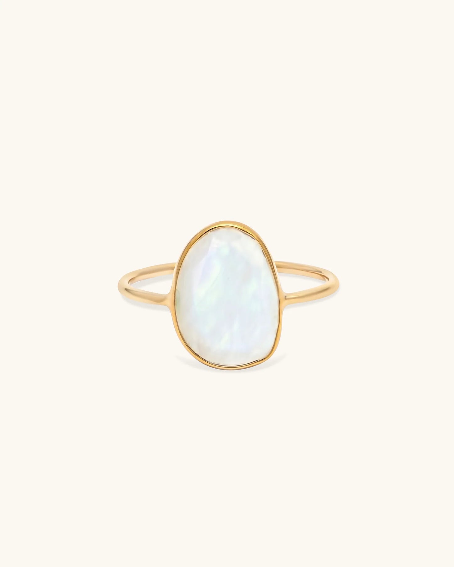 Selena Slice Moonstone Ring