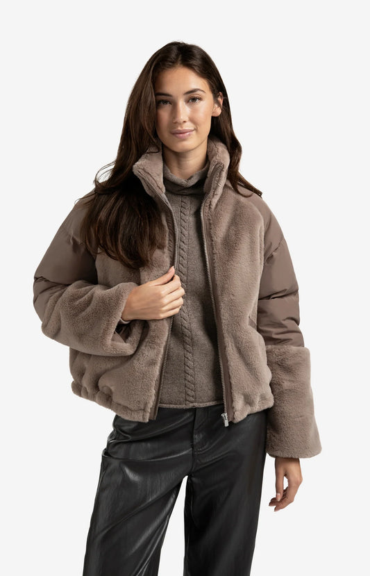 Faux Fur Jacket