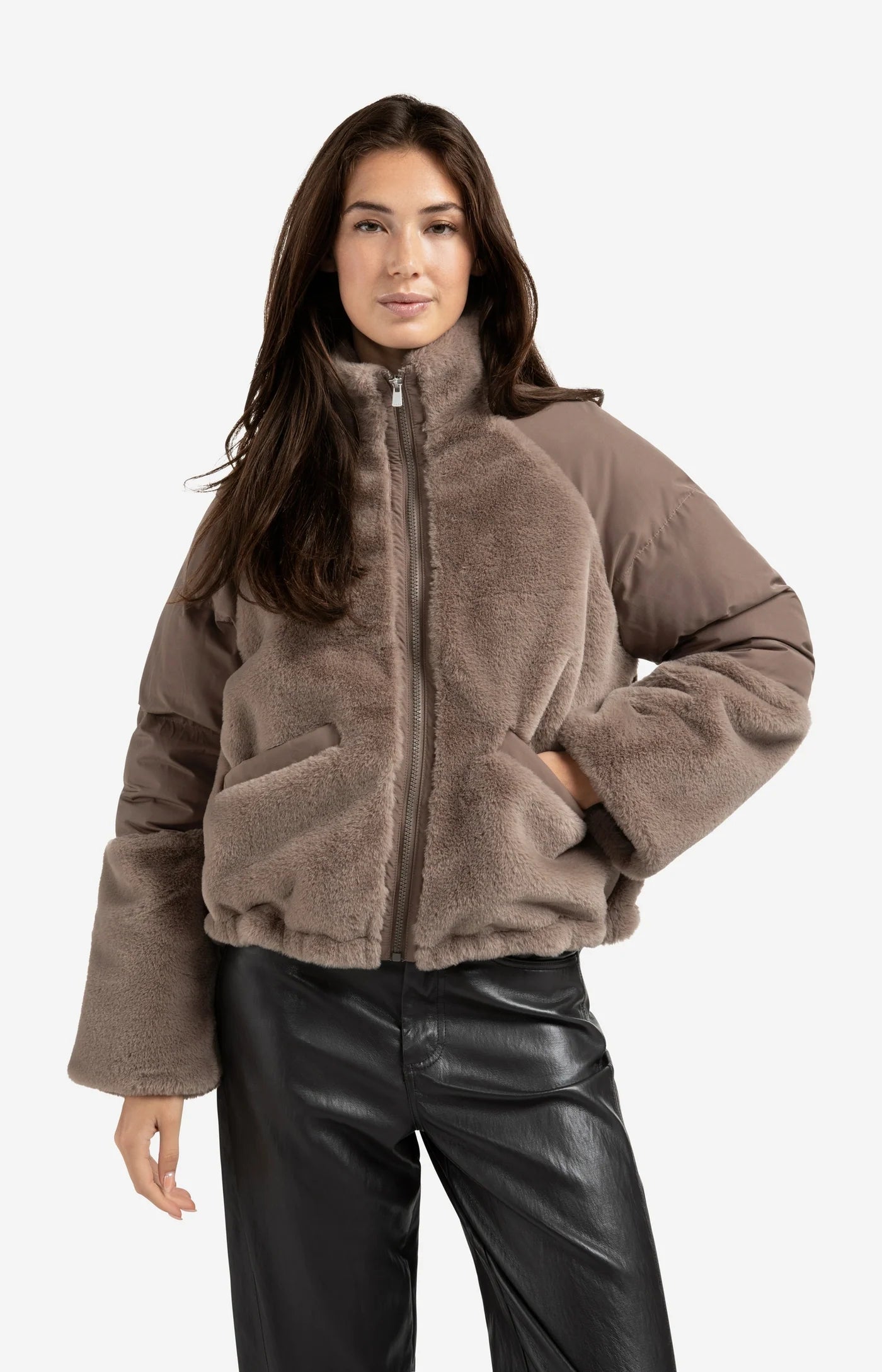 Faux Fur Jacket