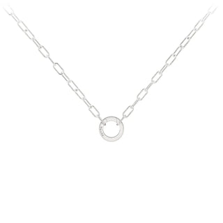 Small Paperclip Chain with Talisman Clip