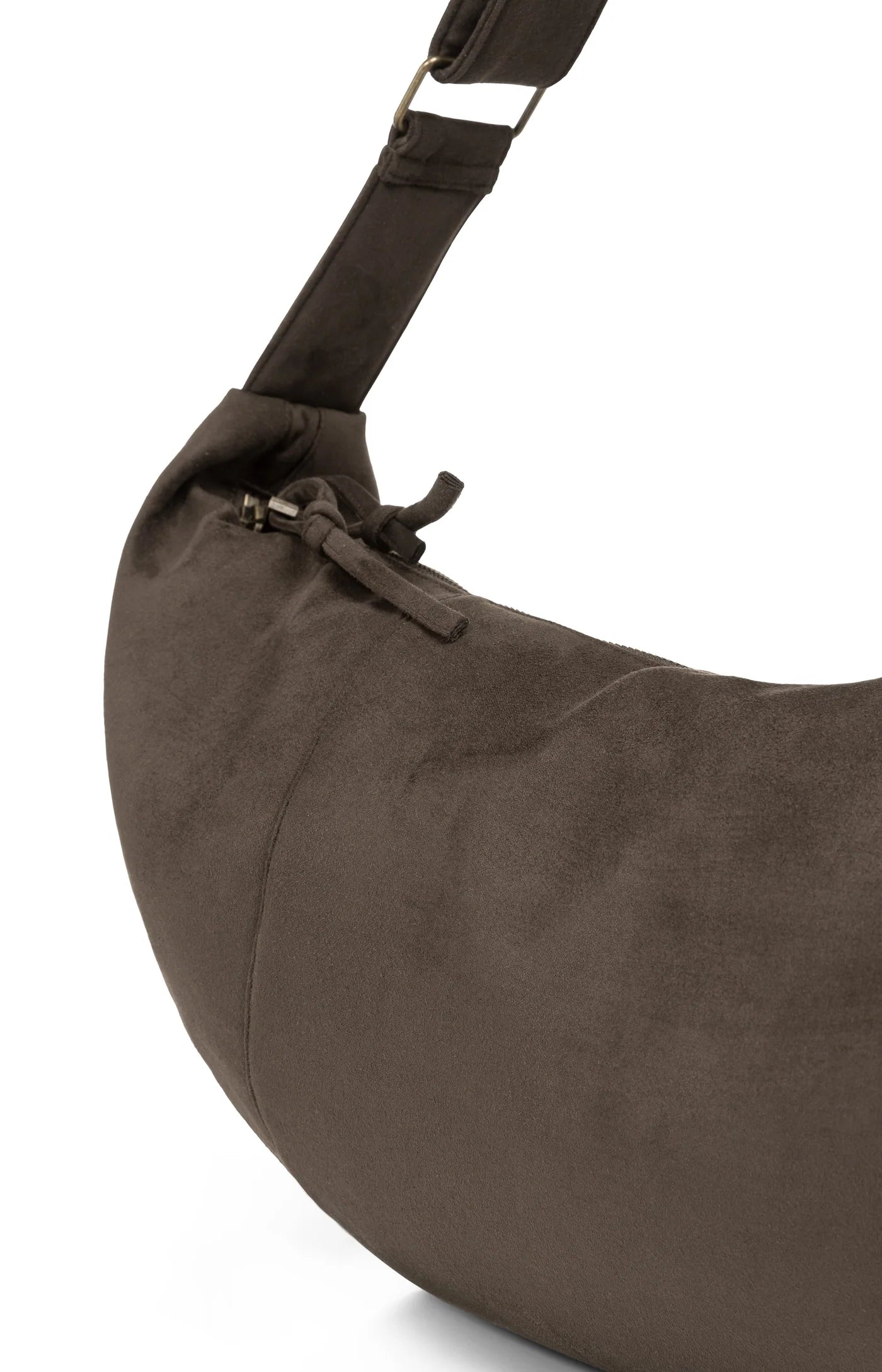 Cross Body Bag in Suedine