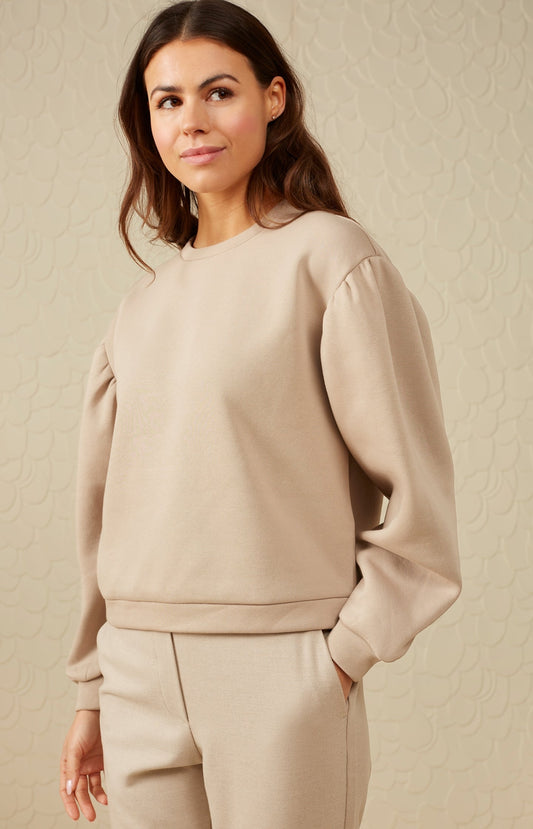 Puff Sleeve Sweatshirt