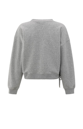 Sweatshirt with Pleat Detail