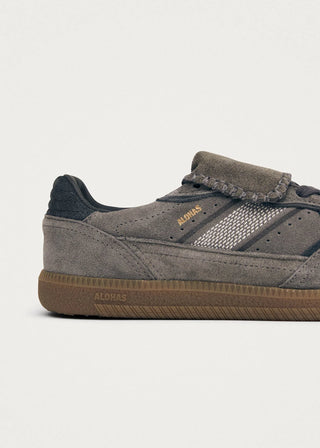 TB.490 Club Suede Leather Sneaker in Suede Dark Grey