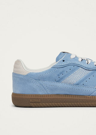 TB.490 RIFE CORNFLOWER BLUE CREAM LEATHER