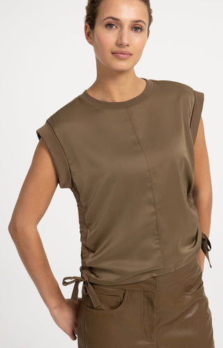 Top with Drawstring Detail